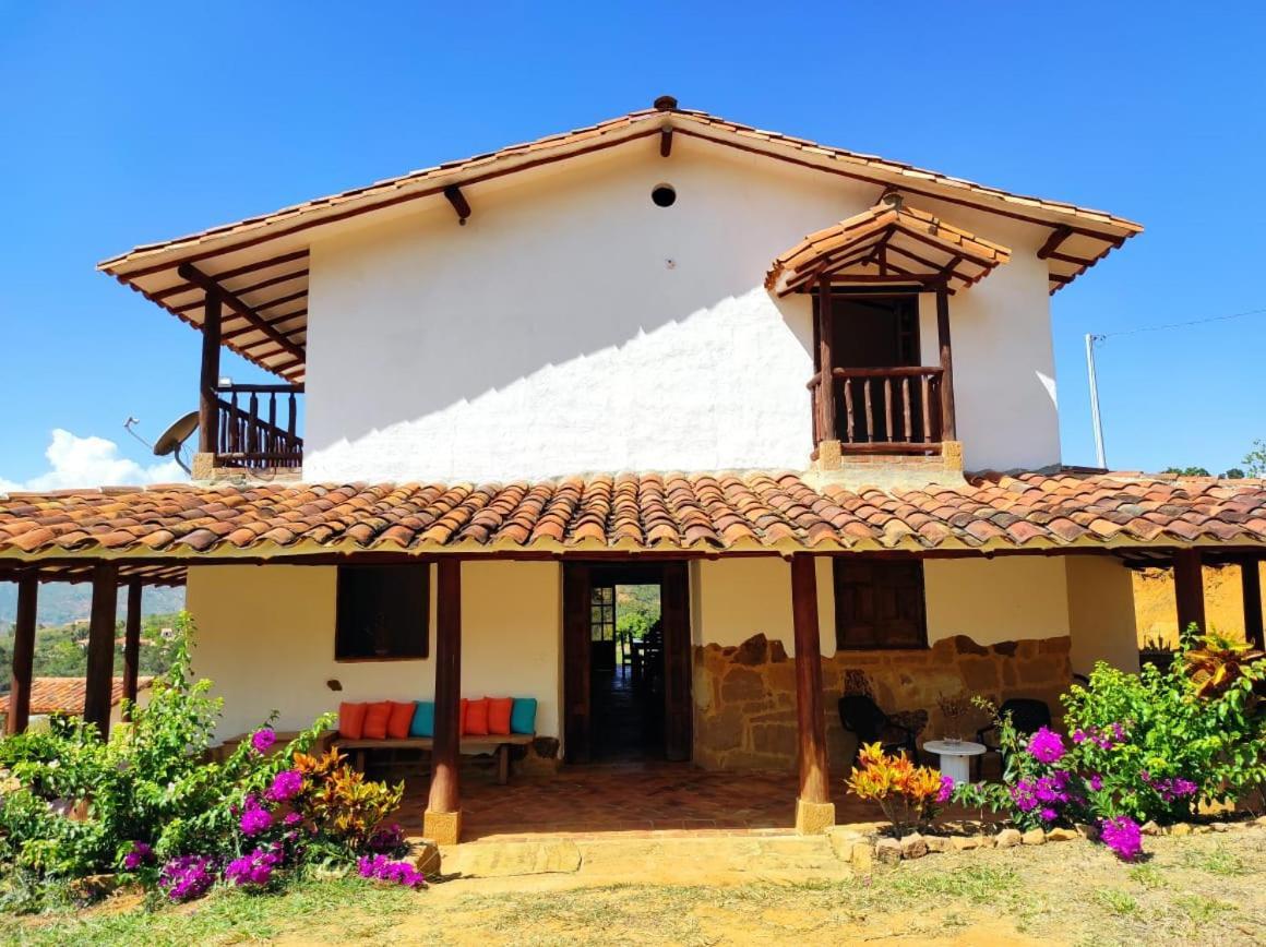 La Tranquilidad Y El Descanso En Su Casa Mirabel Villa Barichara Esterno foto